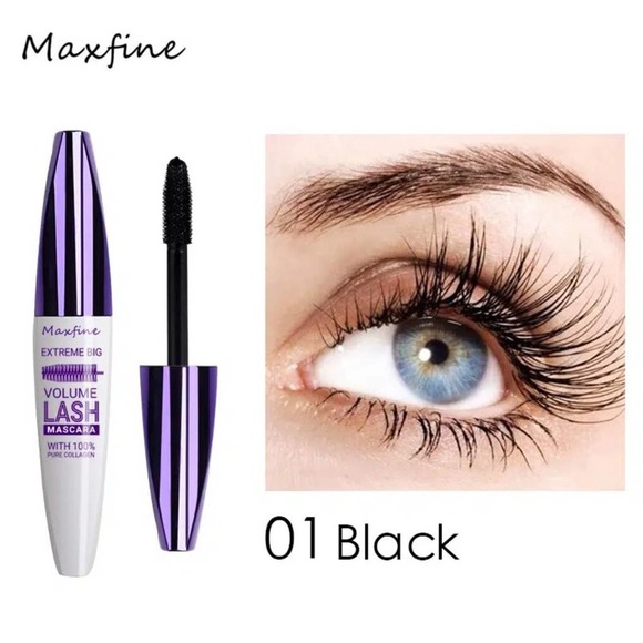 NWT MAXFINE 5D Mascara Long-lasting Volume Mascara Bundle of 5 - Picture 1 of 7